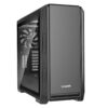 be quiet! Silent Base 601 Window Case, Black, Mid Tower, 2 x USB 3.2 Gen 1 Type-A / 1 x USB 2.0 Type-A, Tempered Glass Side WIndow Panel, 10mm Frontf, Top & Side Sound-Dampening Mats, 2 x Pure Wings 2 140mm Black PWM Fans Included