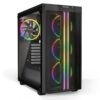 be quiet! Pure Base 500 FX Case, Black, Mid Tower, 1 x USB 3.2 Gen 1 Type-A / 1 x USB 3.2 Gen 2 Type-C, Tempered Glass Side Window Panels, 4 x Light Wings Addressable RGB PWM Fans Included, ARGB LED Lighting Front Mesh Panel