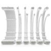 Antec White PSU Extension Cable Kit - 6 Pack (1x 24 Pin, 2x 4+4 Pin, 3x 6+2 Pin)