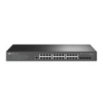 TP-Link TL-SG3428 JetStream 24-Port Smart Managed Rackmount Gigabit Switch w/ 4 x 1G SFP Ports