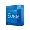 Intel 12th Gen Core i7-12700KF 12 Core Desktop Processor 20 Threads, 3.6GHz up to 5.0GHz Turbo, Alder Lake Socket LGA1700, 25MB Cache, 125W, Maximum Turbo Power 190W Overclockable CPU, No Cooler, No Graphics