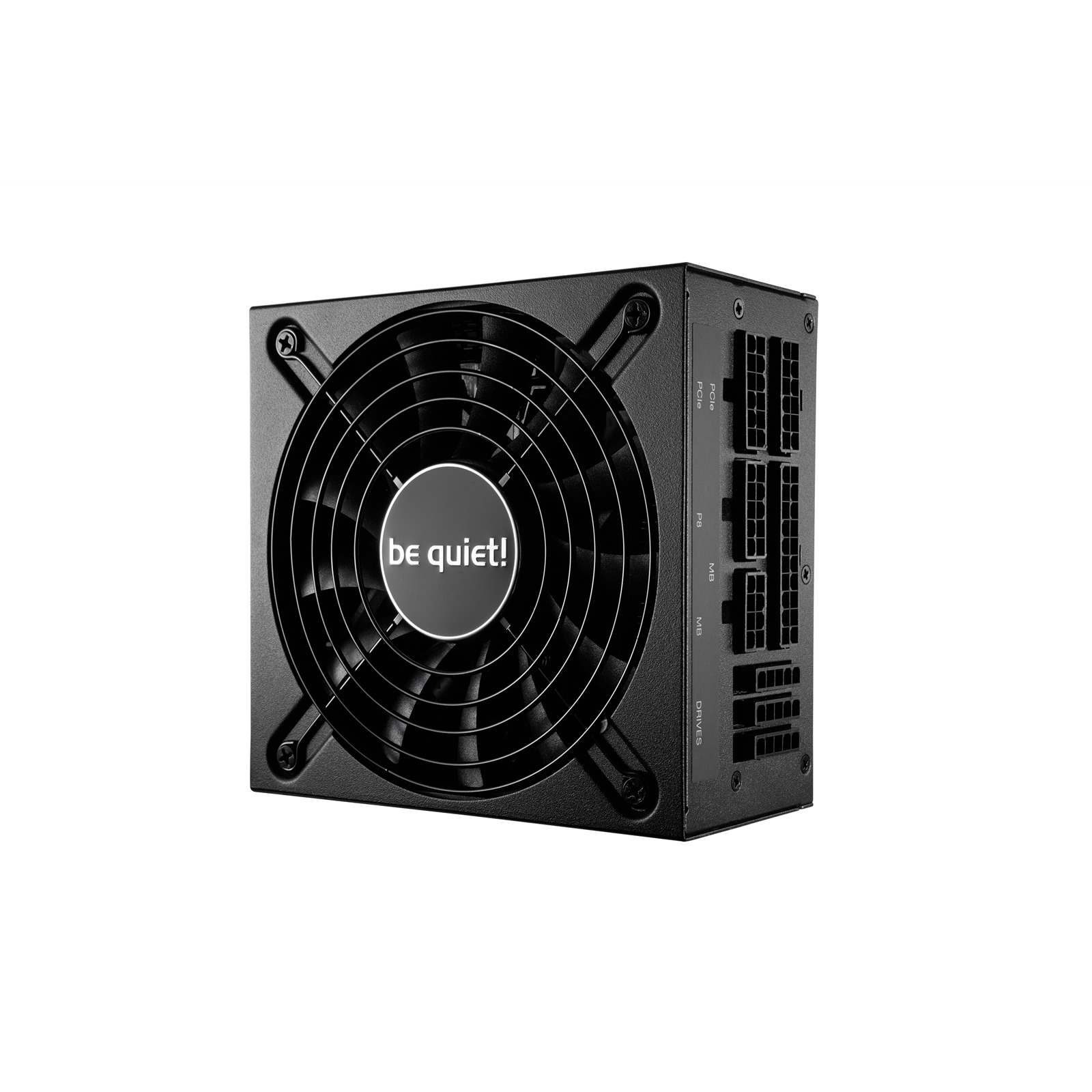 be quiet! SFX L Power 600W PSU, 80 PLUS Gold, SFX-to-ATX Adapter, Temperature Controlled 120mm Fan, 3 Year Warranty