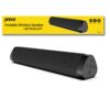 Prevo F3 PLUS Media Wireless TWS Rechargeable Speaker with Bluetooth, SD card compatibility up to 32GB, FM Radio, Hands-Free Calling, Black